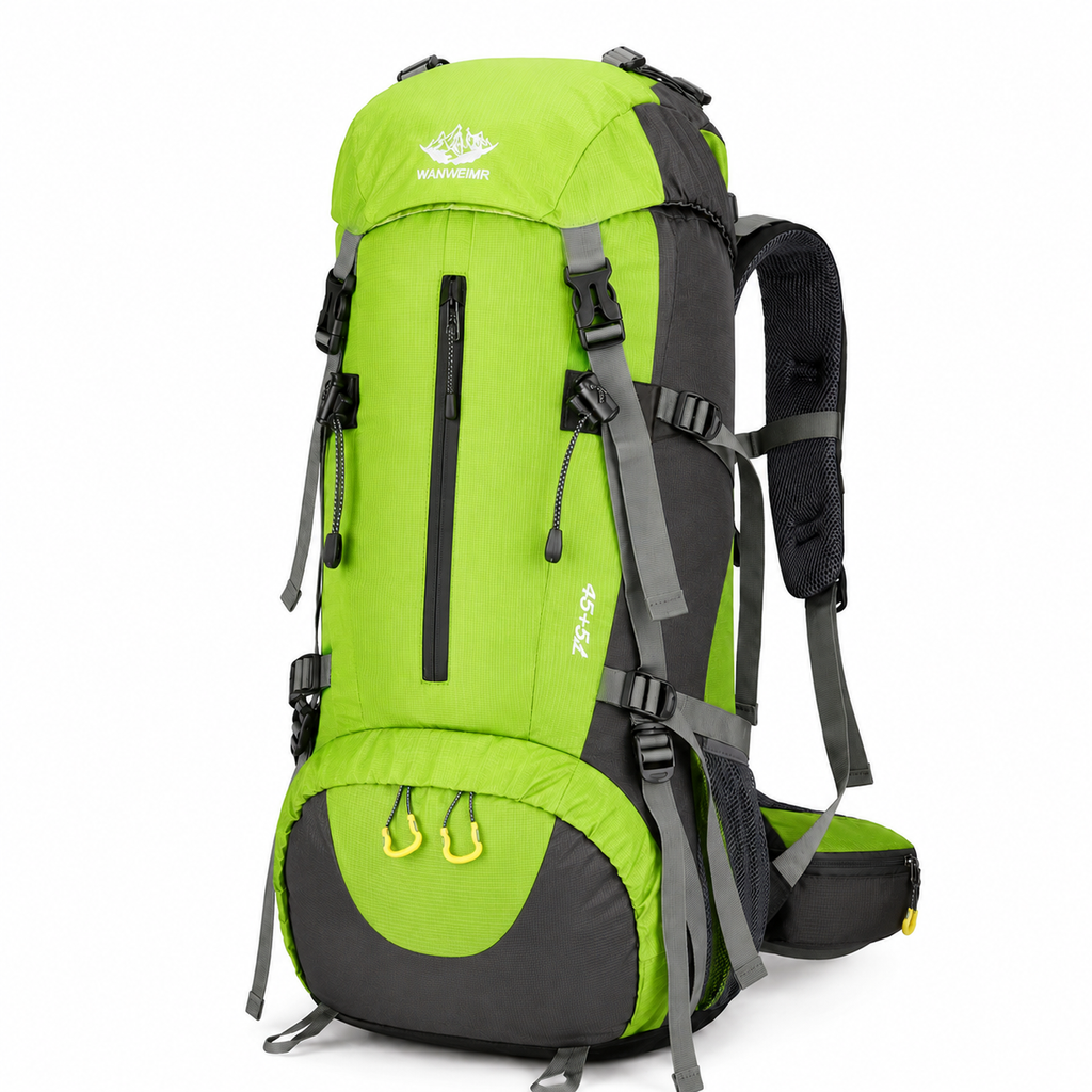 AlpenGear® 45+5L Trekkingrucksack mit Regenhülle